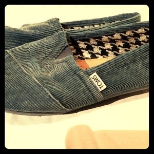 Corduroy Slip on shoes